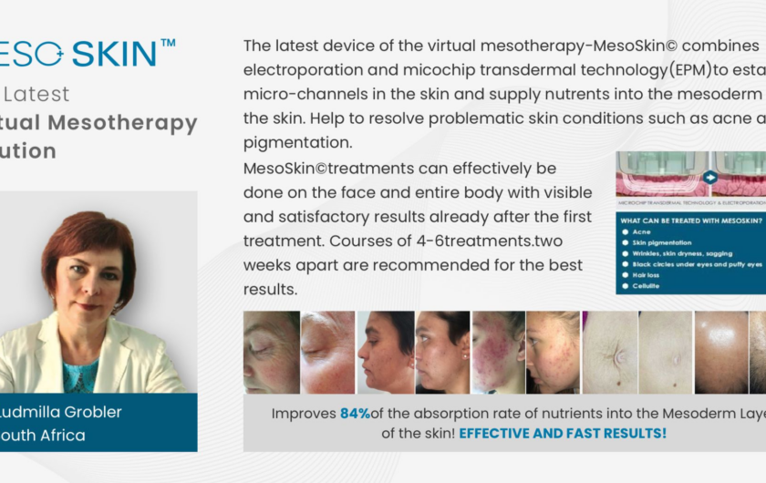 Dr. Ludmilla Grobler’s study about Mesoskin